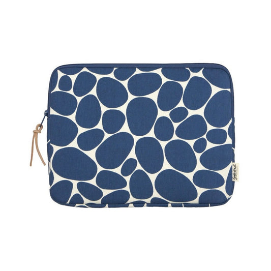 Laptoptasche Bio-Baumwolle „Stenar” blau